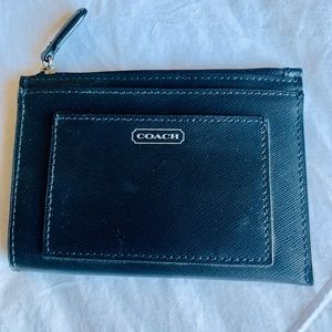 Small Coach wallet black